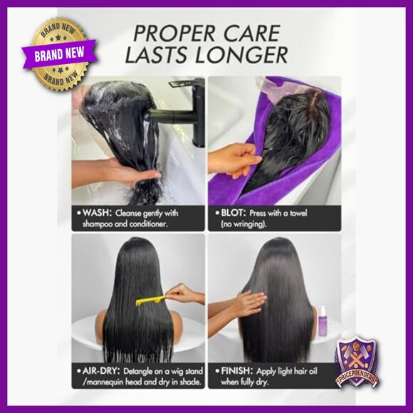 13x6 HD Lace Front Human Hair Wig Glueless Flexi-Fit Drawstring Cap 26 Inch